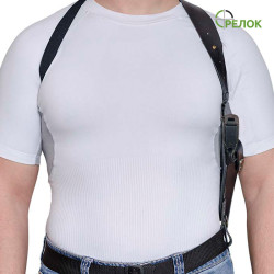 Кобура підплічна A-line 3КП4 для Форт 12, шкіряна вертикальна Кобура підплічна A-line 3КП4 для Форт 12, шкіряна вертикальна