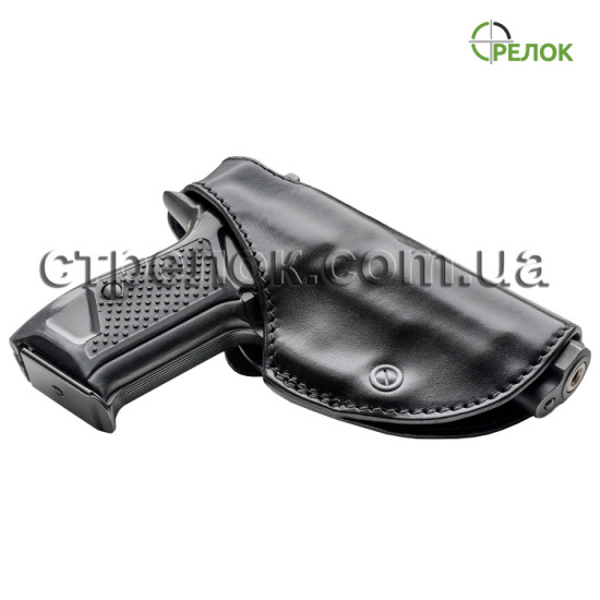 Кобура поясна A-line К8е для Форт-12, шкіряна формована тришарова