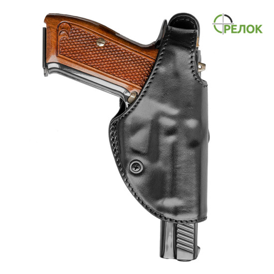 Кобура поясна A-line К8е для Форт-14, шкіряна формована тришарова