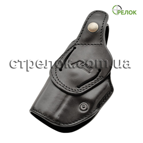 Кобура поясна A-line К8е для Форт-17, шкіряна формована тришарова