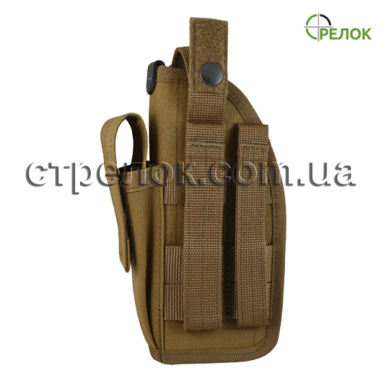 MOLLE-сумісна універсальна кобура A-line СМ17 койот MOLLE-сумісна універсальна кобура A-line СМ17 койот