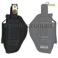 Кобура поясна з підсумком A-line Т5 для Форт-9 чорна