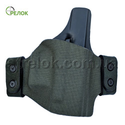 Кобура поясна A-line ПК4С для Глок, пластикова олива