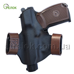 Кобура поясна A-line ПК4С для ПМ, пластикова мультикам