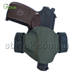 Кобура поясна A-line ПК4С для ПМ, пластикова олива