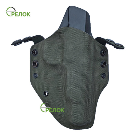 Кобура A-line ПК51С пластикова, поясна для АПС олива