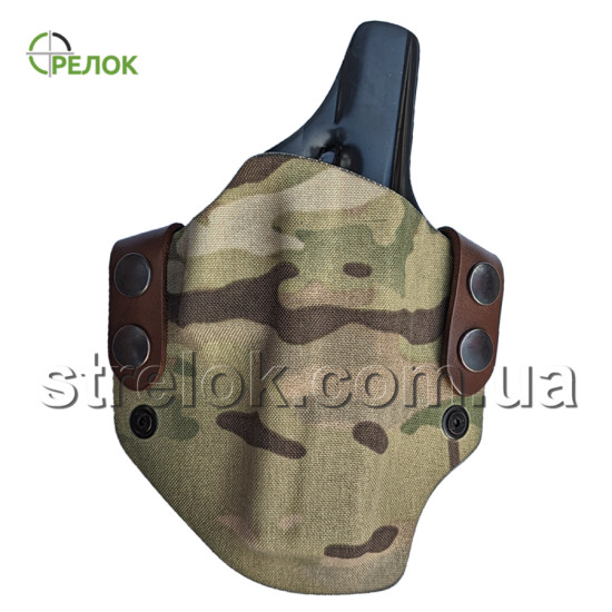 Кобура A-line ПК51С пластикова, поясна для Глок мультикам