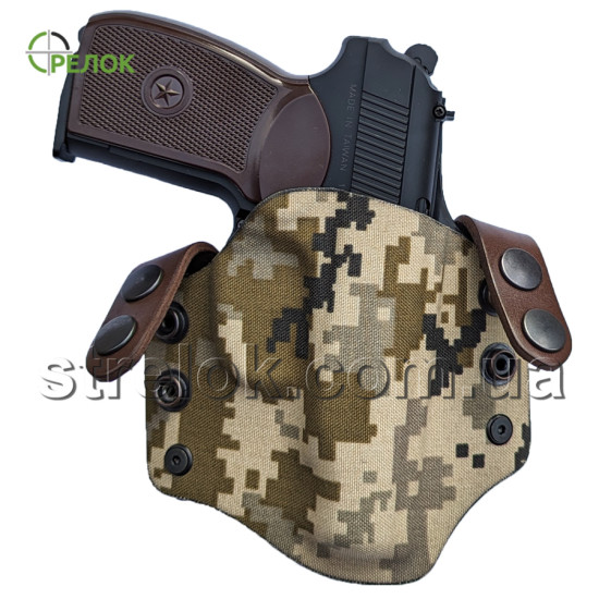 Кобура A-line ПК51С пластикова, поясна для ПМ піксель ММ-14 Кобура A-line ПК51С пластикова, поясна для ПМ піксель ММ-14