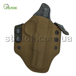 Кобура A-line ПК51С пластикова, поясна для ТТ койот