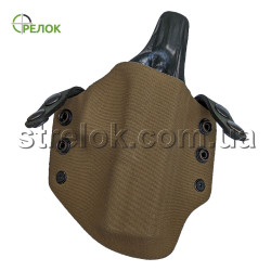 Кобура A-line ПК51С пластикова, поясна для Глок койот Кобура A-line ПК51С пластикова, поясна для Глок койот