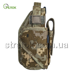 MOLLE-сумісна універсальна кобура A-line СМ17 піксель ММ-14