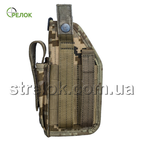 MOLLE-сумісна універсальна кобура A-line СМ17 піксель ММ-14 MOLLE-сумісна універсальна кобура A-line СМ17 піксель ММ-14