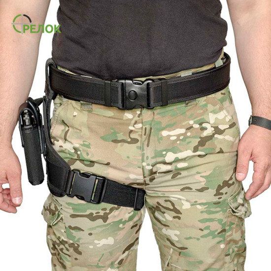 Кобура стегнова A-line Т6 для Форт-12/Форт-14, чорна