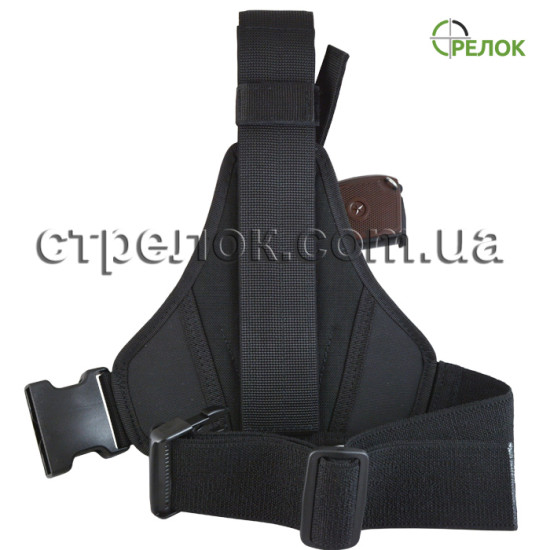 Кобура стегнова A-line Т6 для ПМ, чорна