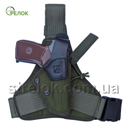 Кобура стегнова A-line Т6 для ПМ, олива