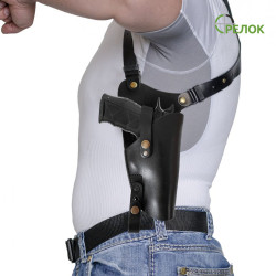 Кобура підплічна A-line 3КП4 для Форт 19, шкіряна вертикальна