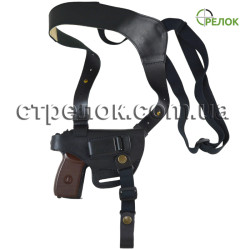 Кобура оперативная A-line 3КУ5 для ПМ, кожаная со скобой