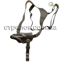 Кобура підплечна/поясна A-line 3КУ9 для Форт 17, шкіряна тришарова формована