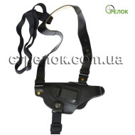 Кобура підплечна/поясна/внутрібрючна A-line 3КУ3 для Форт-17, шкіряна зі скобою (для шульги)