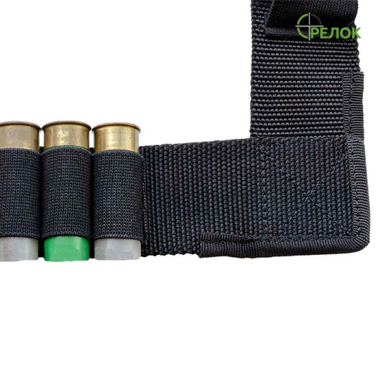 Бандольер A-line М50 (12/16 калібр, 50 патронів) чорний