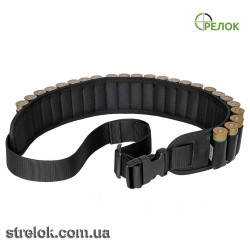 Патронташ поясний A-line М9 однорядний відкритий (12/16 калібр, 24 патрона) чорний