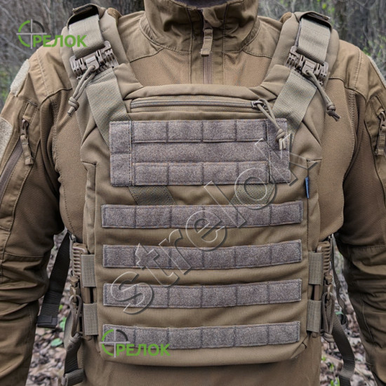Плитоноска A-line Plate Carrier зі швидким скиданням койот