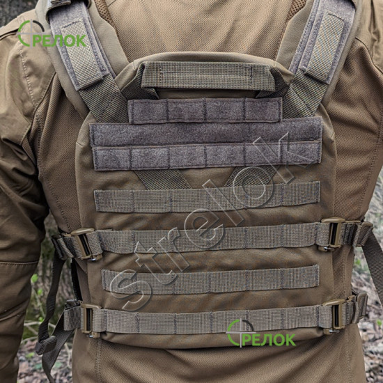 Плитоноска A-line Plate Carrier зі швидким скиданням койот