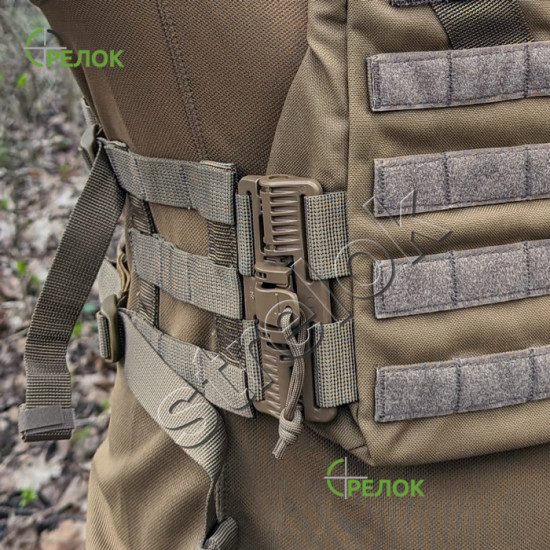Плитоноска A-line Plate Carrier зі швидким скиданням койот