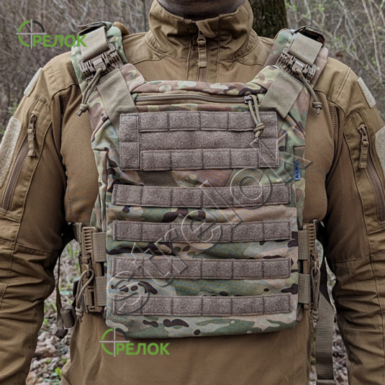 Плитоноска A-line Plate Carrier зі швидким скиданням мультикам Плитоноска A-line Plate Carrier зі швидким скиданням мультикам