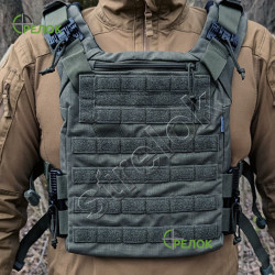 Плитоноска A-line Plate Carrier зі швидким скиданням олива