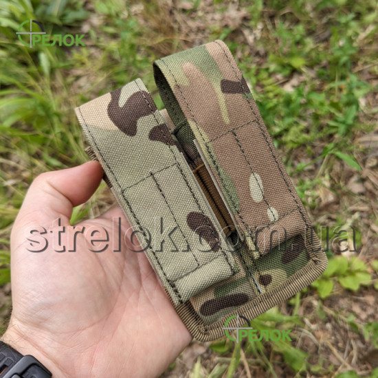 Підсумок A-line СМ14 для двох пістолетних магазинів, мультикам Підсумок A-line СМ14 для двох пістолетних магазинів, мультикам