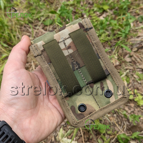 Підсумок A-line СМ14 для двох пістолетних магазинів, мультикам Підсумок A-line СМ14 для двох пістолетних магазинів, мультикам