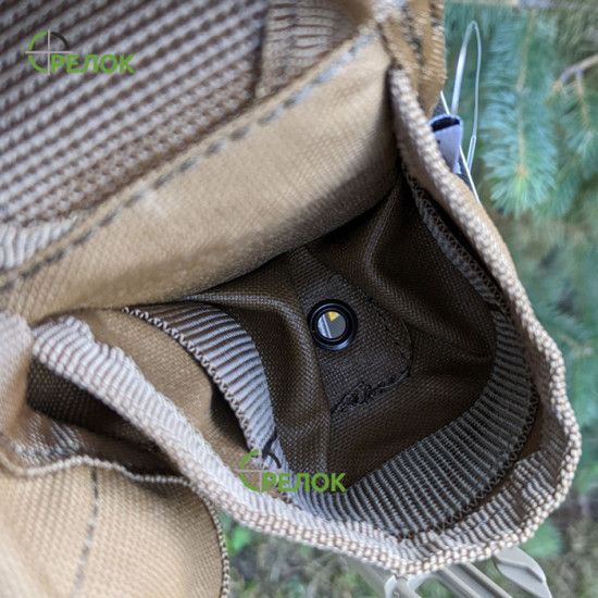 MOLLE-сумісний підсумок A-line СМ2 для двох гранат, койот MOLLE-сумісний підсумок A-line СМ2 для двох гранат, койот