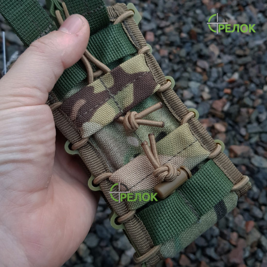 Відкритий підсумок для одного магазину АК/AR A-line СМ64 мультикам Відкритий підсумок для одного магазину АК/AR A-line СМ64 мультикам