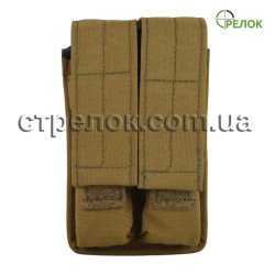 Підсумок A-line СМ14 для двох пістолетних магазинів, койот