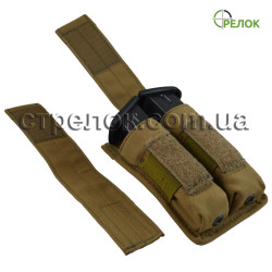 Підсумок A-line СМ14 для двох пістолетних магазинів, койот Підсумок A-line СМ14 для двох пістолетних магазинів, койот