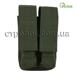 Підсумок A-line СМ14 для двох пістолетних магазинів, олива