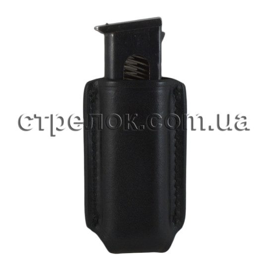 Подсумок A-line А1 для магазина ПМ кожаный открытый