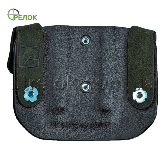 Підсумок відкритий A-line ПП51С для 2 магазинів АПС, пластиковий койот