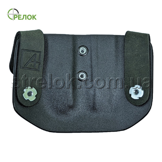 Підсумок відкритий A-line ПП51С для 2 магазинів Форт, пластиковий олива