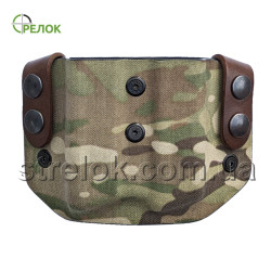 Підсумок відкритий A-line ПП51С для 2 магазинів Форт, пластиковий мультикам