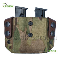 Підсумок відкритий A-line ПП51С для 2 магазинів ПМ, пластиковий мультикам