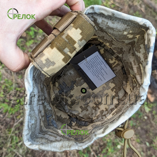 MOLLE-сумісний підсумок A-line СМ391 для скидання магазинів, піксель ММ-14