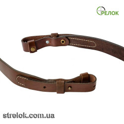 Ремінь для зброї шкіряний A-line М44 коричневий