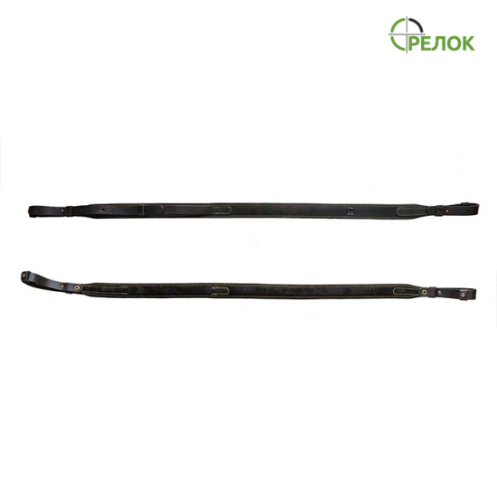 Ремінь збройовий шкіряний A-line М41 чорний