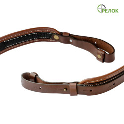 Ремінь для зброї шкіряний A-line М411 коричневий