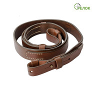 Ремень оружейный кожаный A-line М42 коричневый