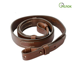 Ремень оружейный кожаный A-line М42 коричневый