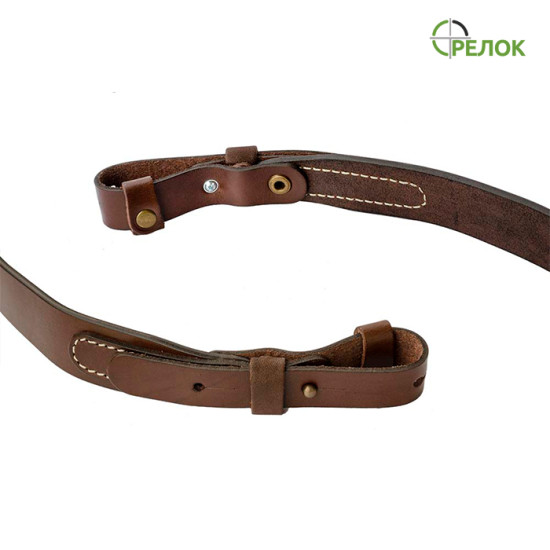 Ремень оружейный кожаный A-line М42 коричневый Ремень оружейный кожаный A-line М42 коричневый