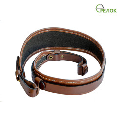 Ремень оружейный кожаный A-line М491 коричневый